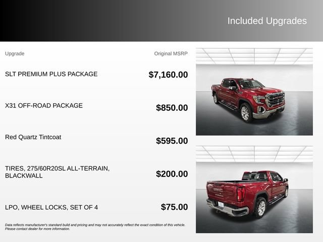 Used 2020 GMC Sierra 1500 SLT w/ SLT Premium Plus Package AWD/4WD image 4