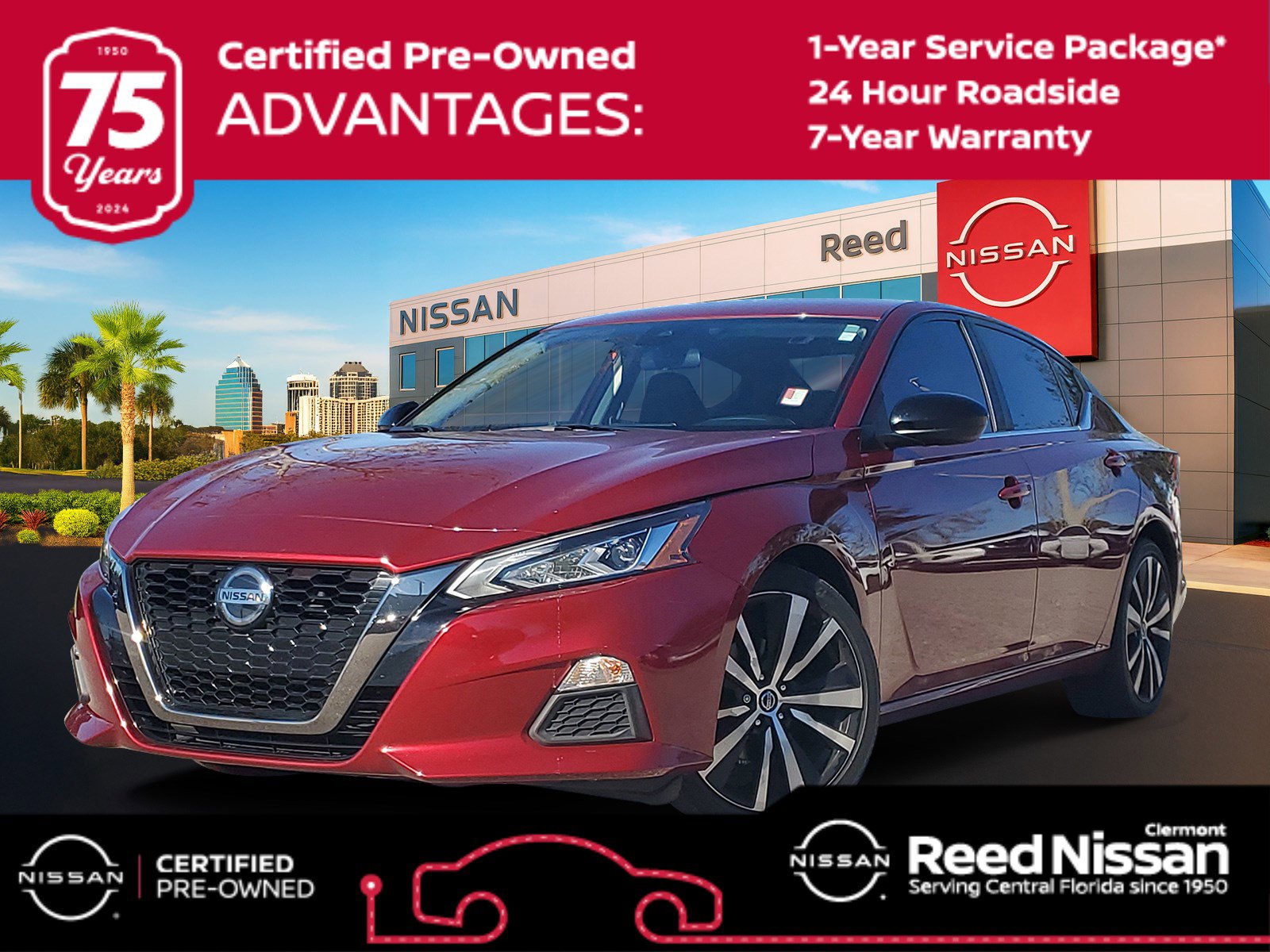 Certified 2021 Nissan Altima 2.5 SR