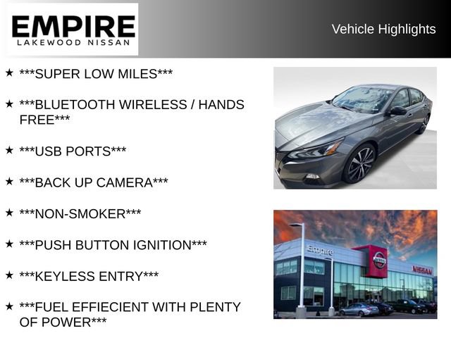 Used 2019 Nissan Altima 2.5 SR AWD/4WD image 2