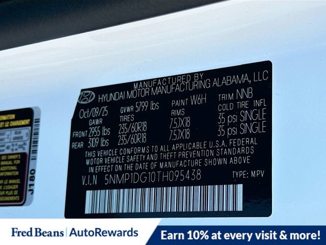 New 2026 Hyundai Santa Fe SE image 8