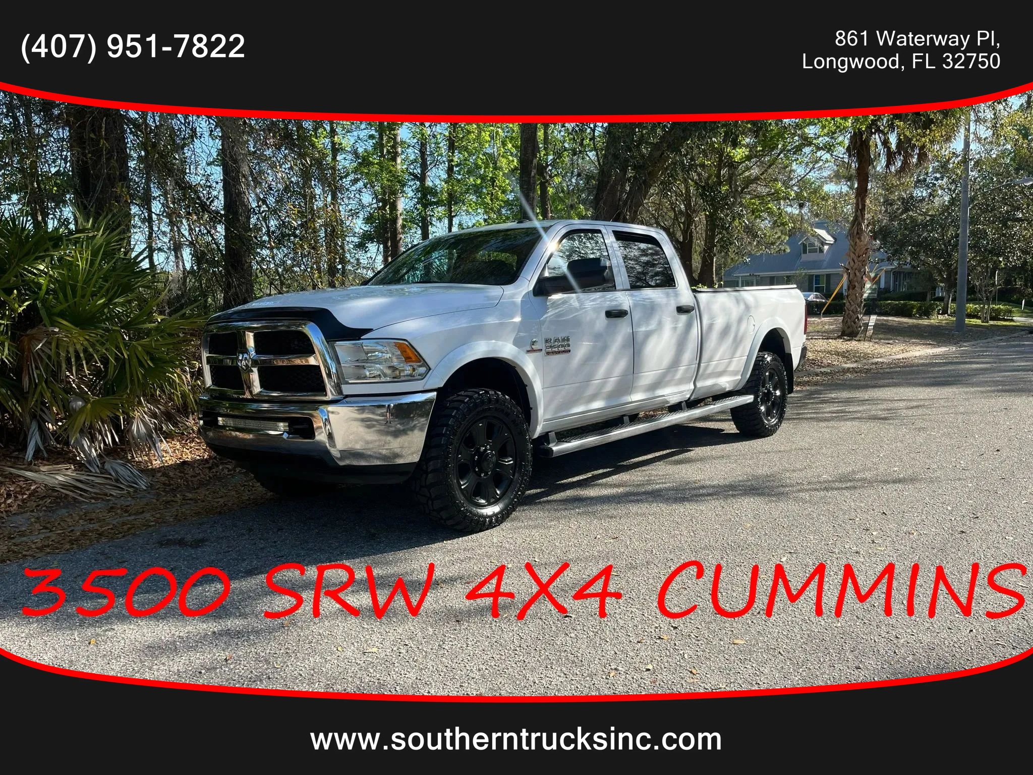 Used 2017 RAM 3500 Tradesman w/ Chrome Appearance Group image 1