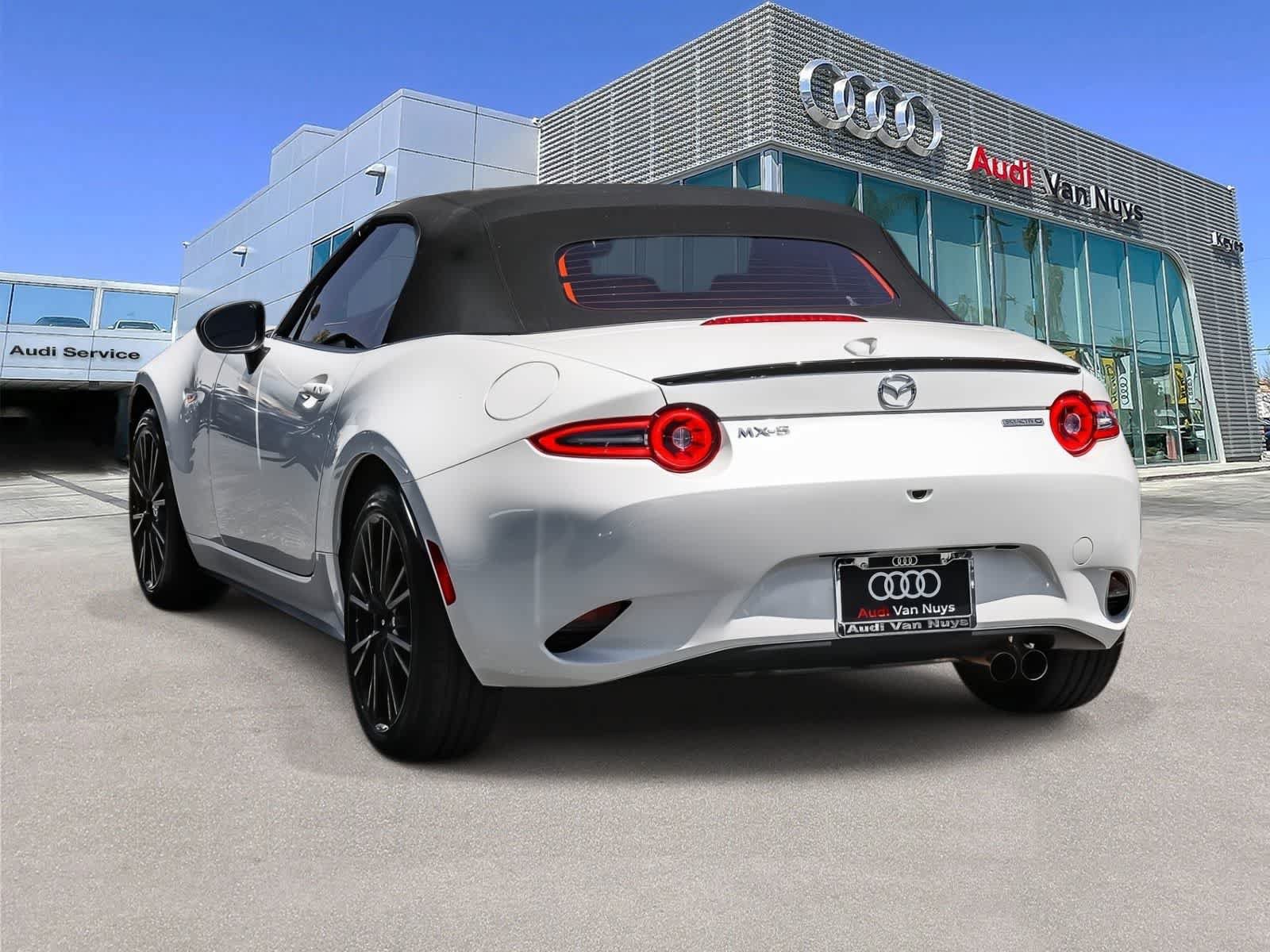 Used 2024 MAZDA MX-5 Miata Club w/ Interior Package RWD image 2