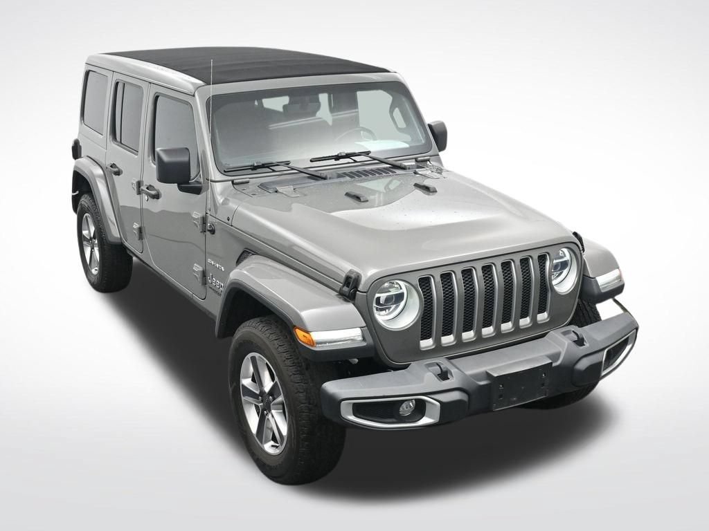 Used 2022 Jeep Wrangler Unlimited Sahara w/ LED Lighting Group AWD/4WD image 23