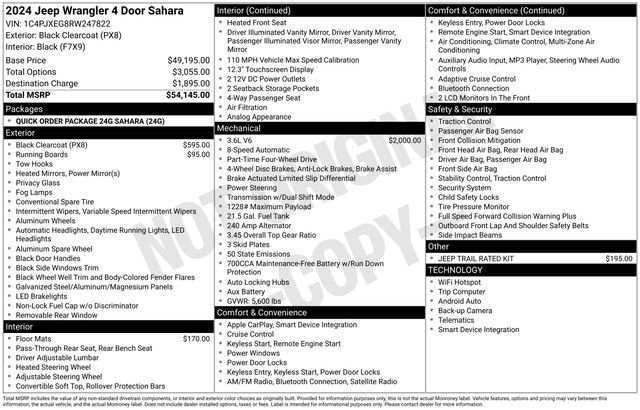 Used 2024 Jeep Wrangler Sahara image 15