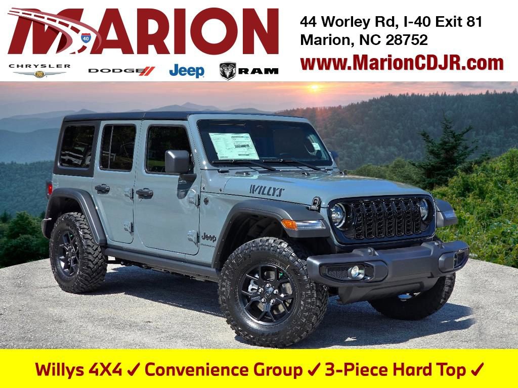 New 2025 Jeep Wrangler Willys