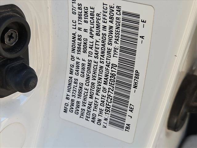 Used 2018 Honda Civic EX image 17