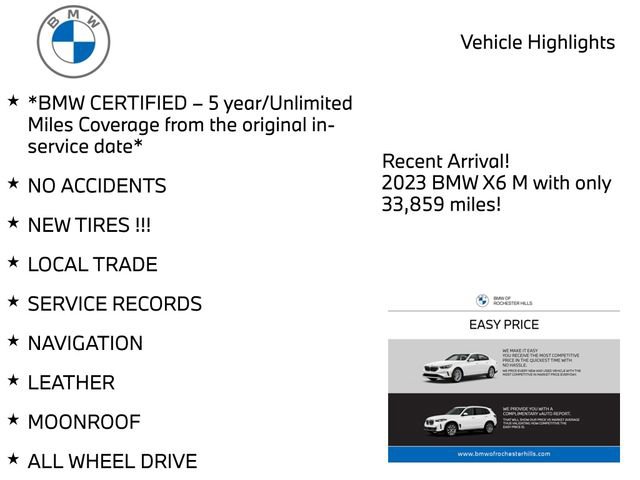 Certified 2023 BMW X6 M image 3