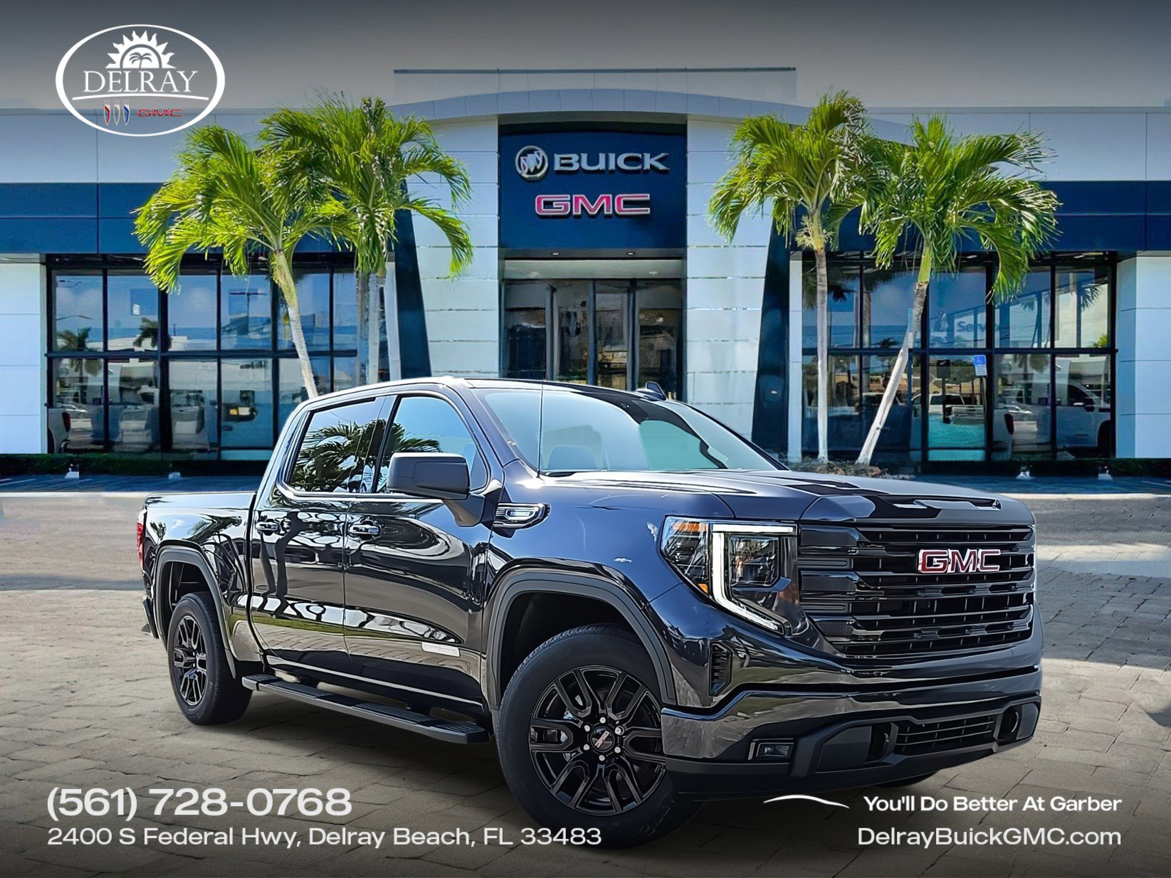 New 2025 GMC Sierra 1500 Elevation w/ LPO, Elevation Black Package