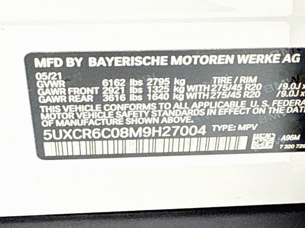 Used 2021 BMW X5 xDrive40i w/ Premium Package 2 AWD/4WD image 34