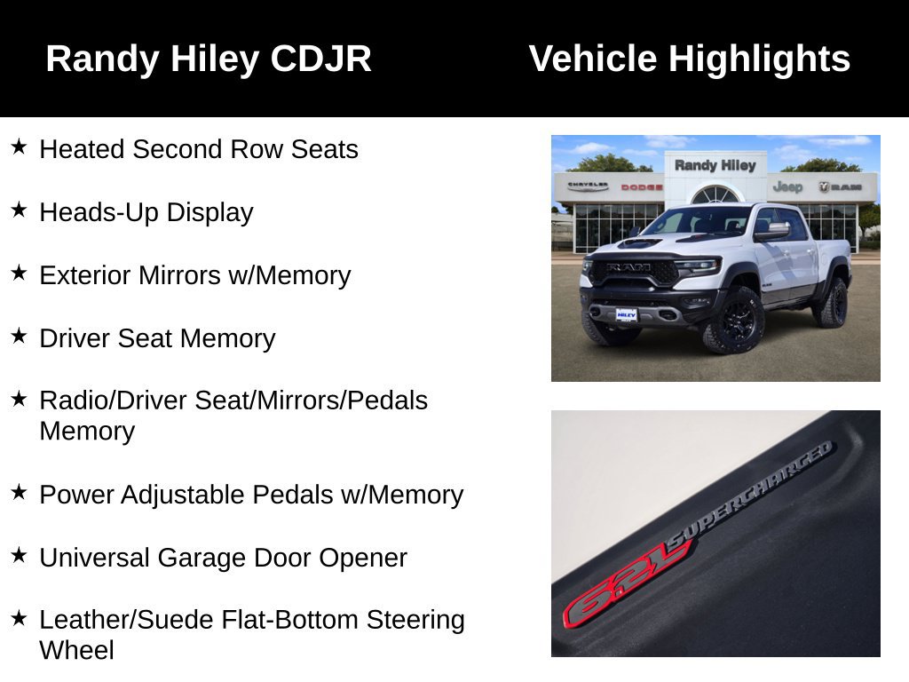 Used 2022 RAM 1500 TRX w/ TRX Level 2 Equipment Group AWD/4WD image 10