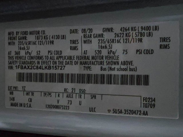 Used 2020 Ford Transit 350 XLT image 36