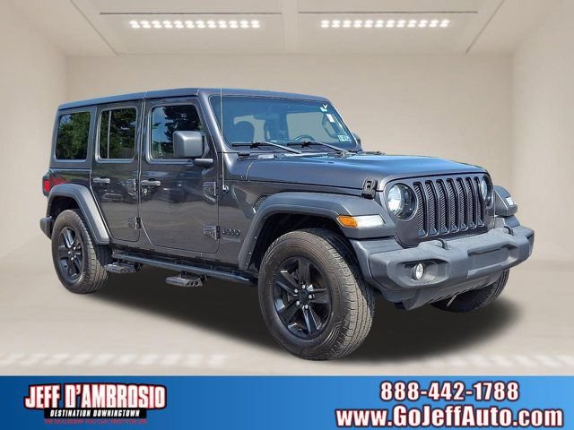 Certified 2019 Jeep Wrangler Unlimited Sport AWD/4WD image 1