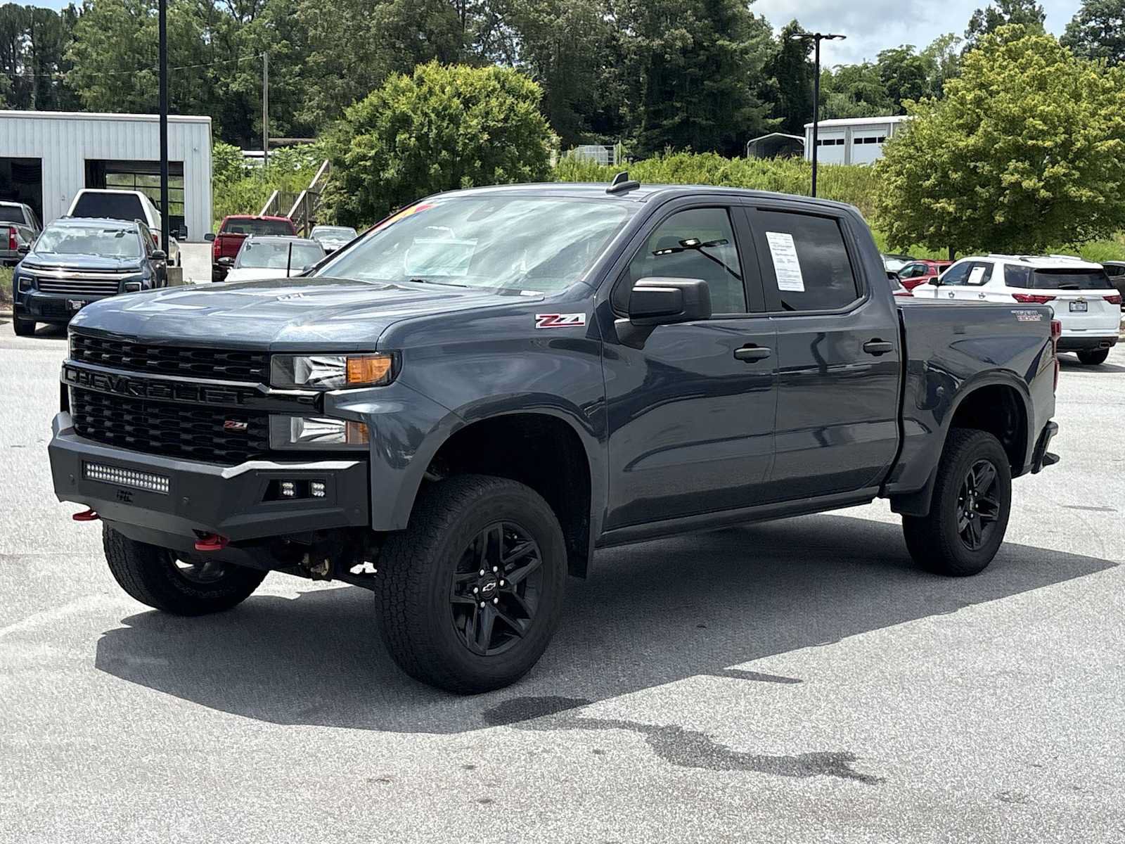 Used 2021 Chevrolet Silverado 1500 Custom Trail Boss w/ Safety Confidence Package AWD/4WD image 2