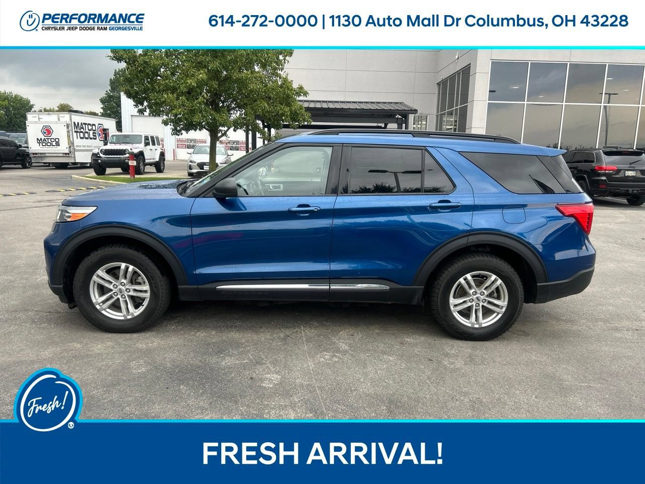 Used 2022 Ford Explorer XLT AWD/4WD image 7