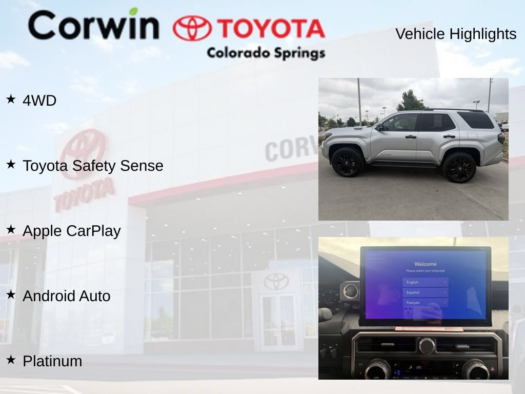 Used 2026 Toyota 4Runner Platinum AWD/4WD image 14