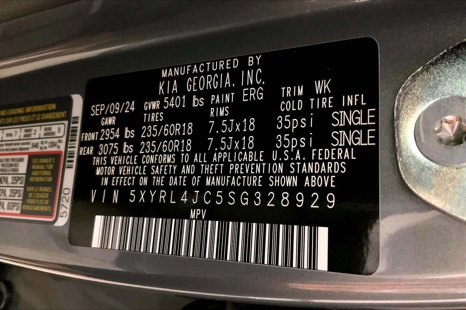 New 2025 Kia Sorento S FWD image 13