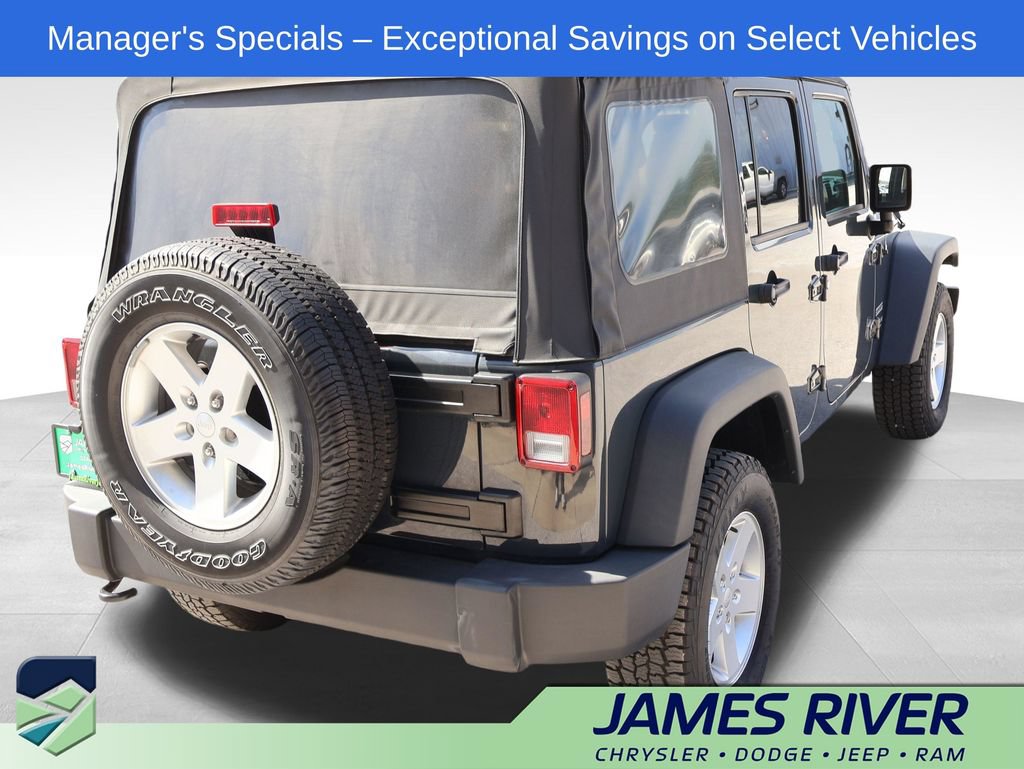 Used 2017 Jeep Wrangler Unlimited Sport w/ Quick Order Package 24S AWD/4WD image 5
