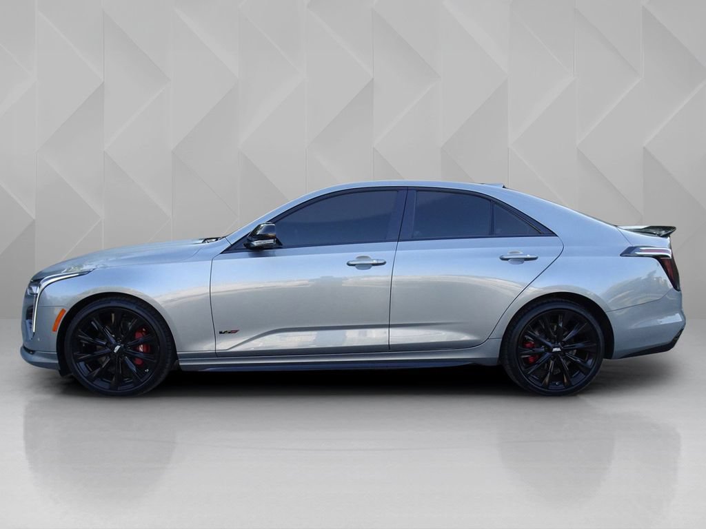 Certified 2024 Cadillac CT4 V w/ LPO, ONYX Package AWD/4WD image 2