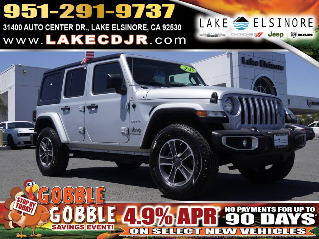 Certified 2023 Jeep Wrangler Unlimited Sahara