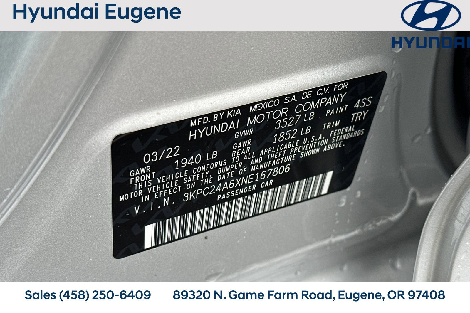 Used 2022 Hyundai Accent SE image 34