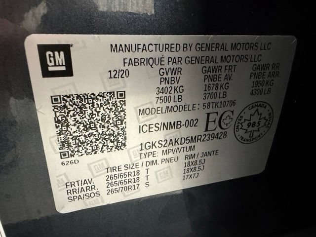 Certified 2021 GMC Yukon SLE w/ Max Trailering Package AWD/4WD image 21