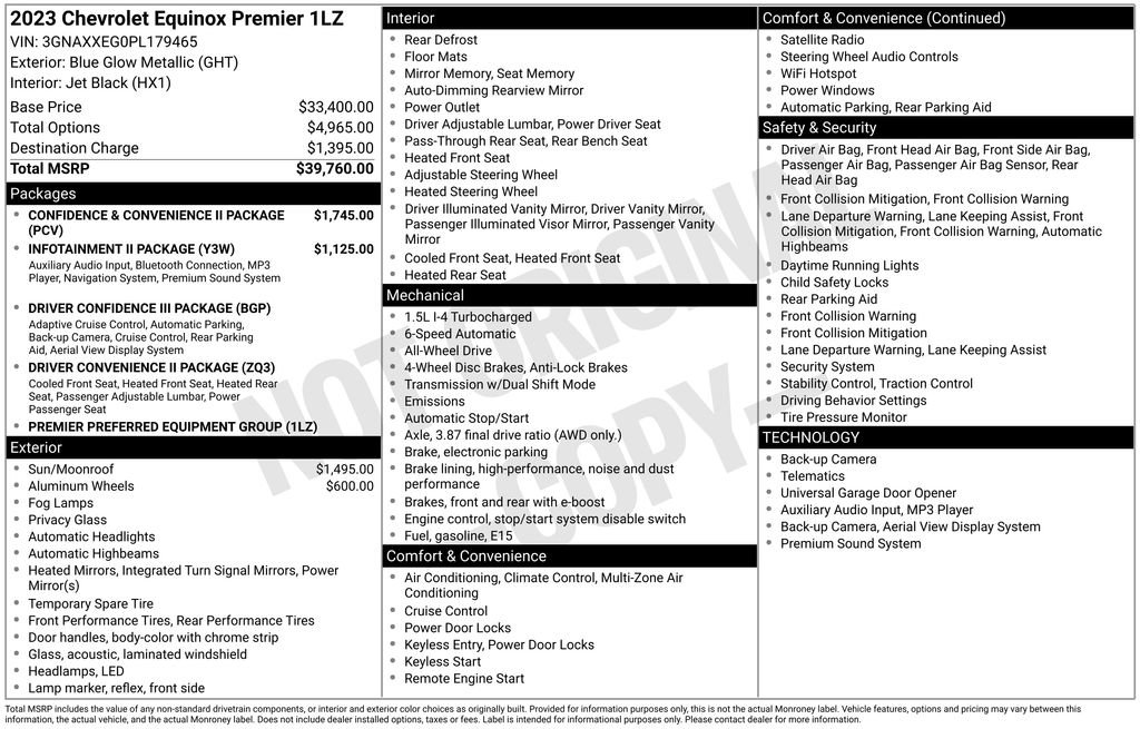 Used 2023 Chevrolet Equinox Premier image 31