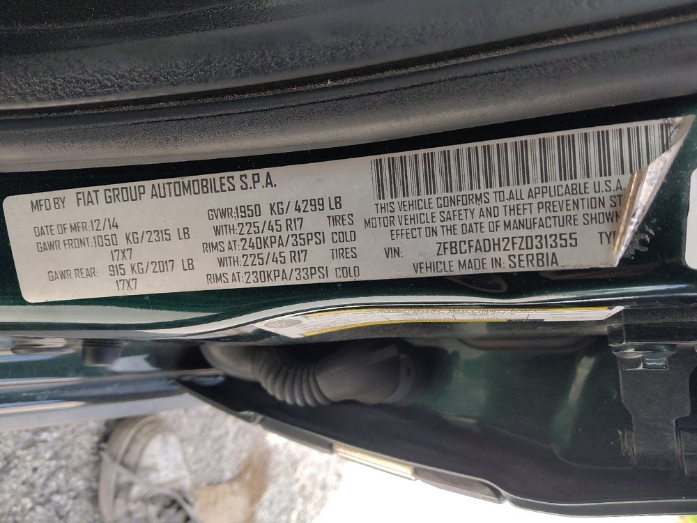 Used 2015 FIAT 500L Trekking FWD image 33