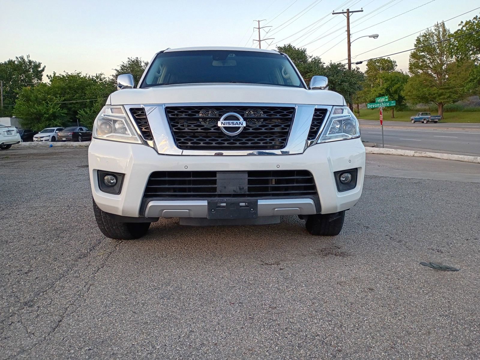 Used 2017 Nissan Armada Platinum w/ Captain Seat Package RWD image 8