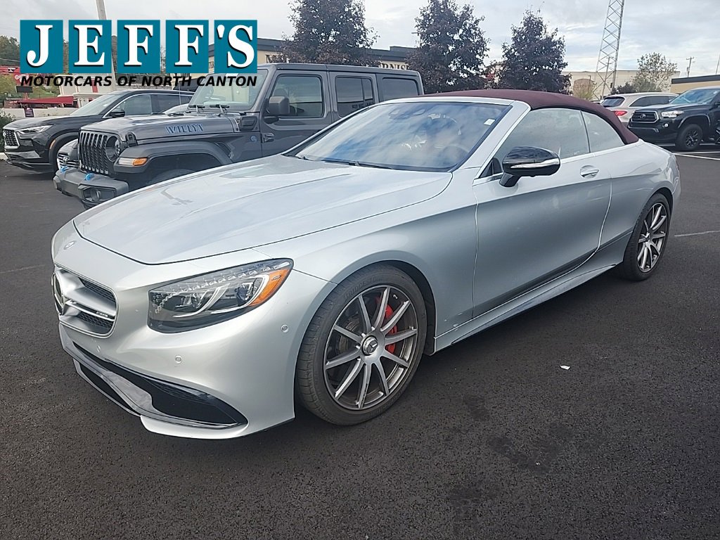 Used 2017 Mercedes-Benz S 63 AMG 4MATIC Cabriolet