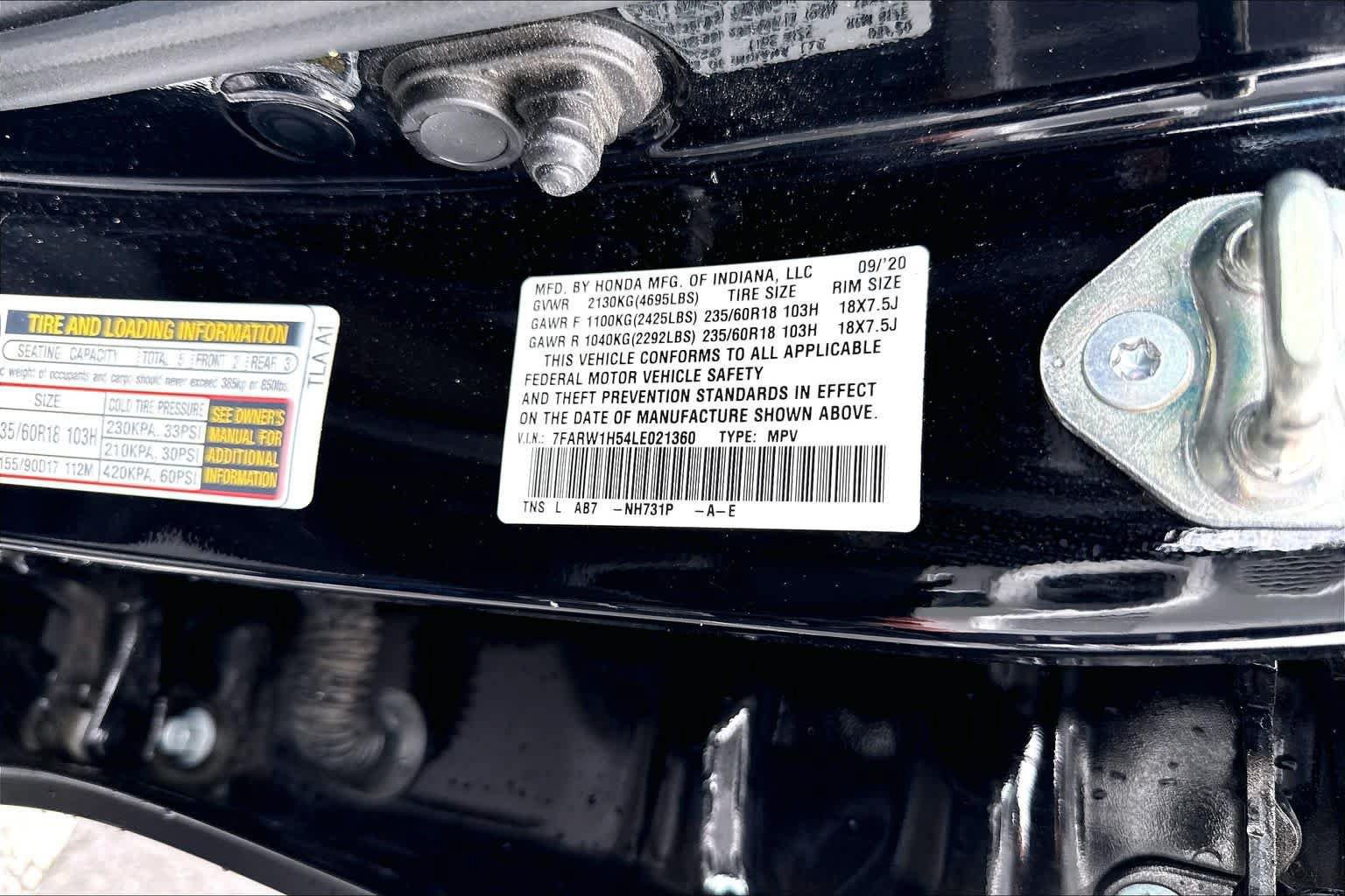 Used 2020 Honda CR-V EX image 34