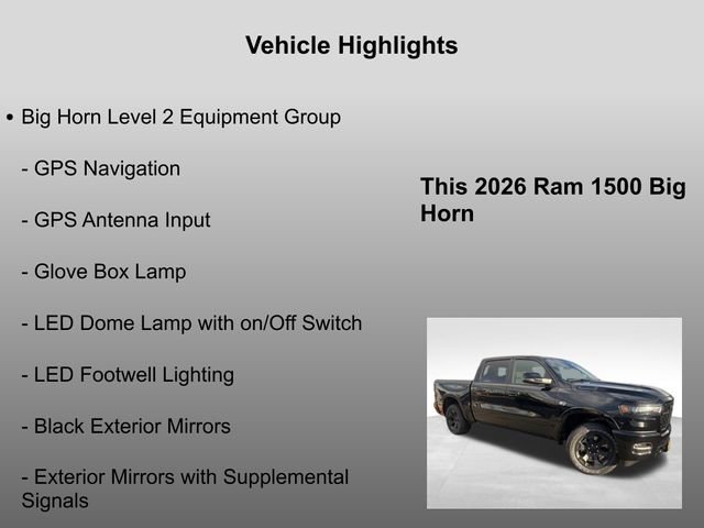 New 2026 RAM 1500 Big Horn/Lone Star image 15