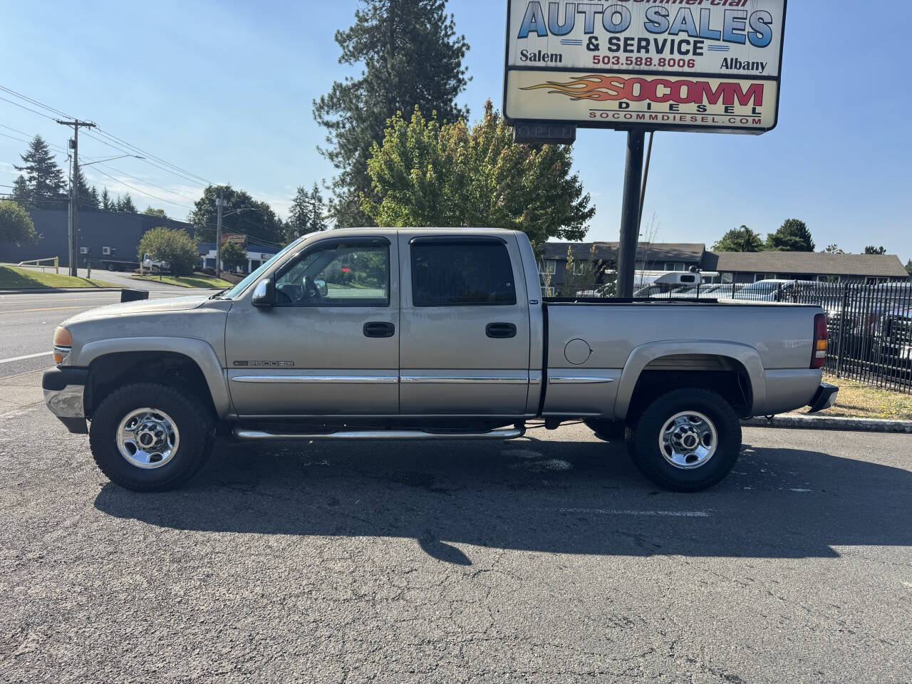Used 2001 GMC Sierra 2500 4x4 Crew Cab HD w/ SLT Marketing Option Pkg
