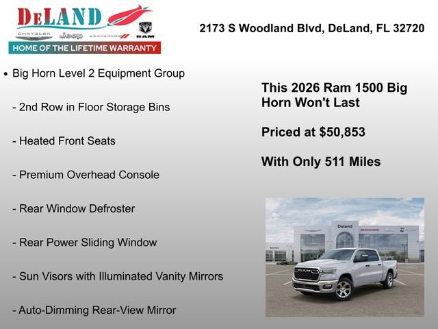 New 2026 RAM 1500 Big Horn image 7