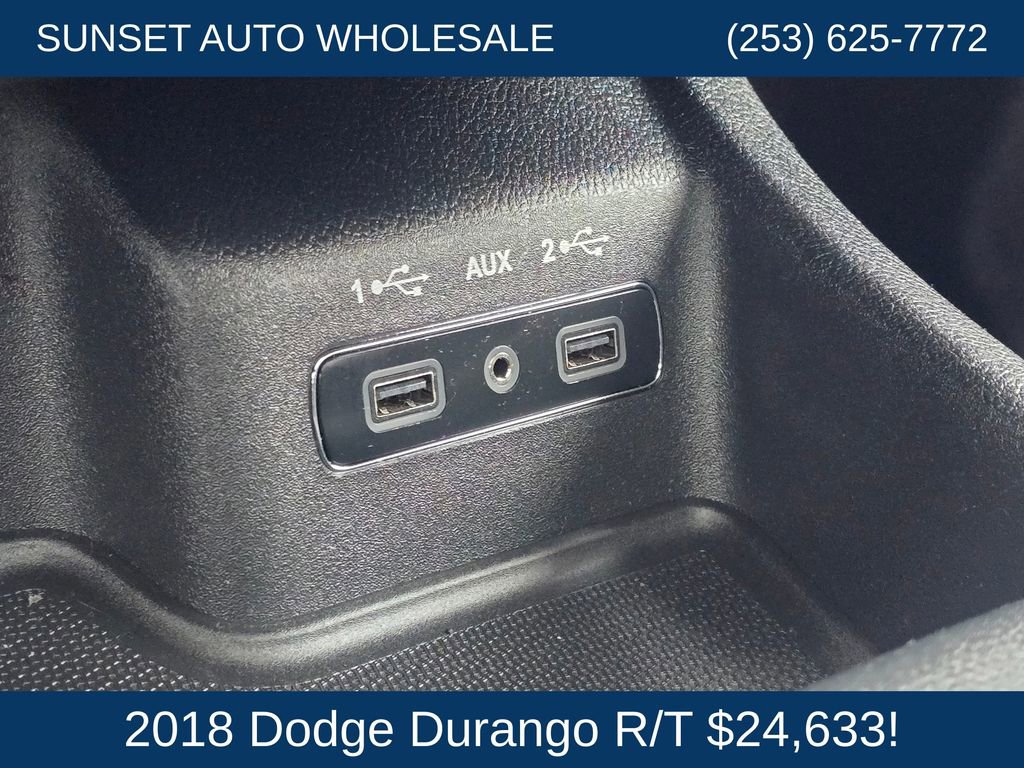 Used 2018 Dodge Durango R/T w/ Technology Group AWD/4WD image 42