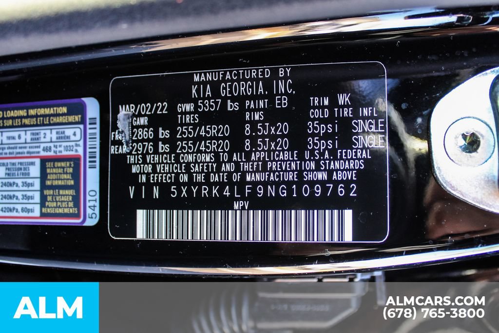 Used 2022 Kia Sorento SX FWD image 43