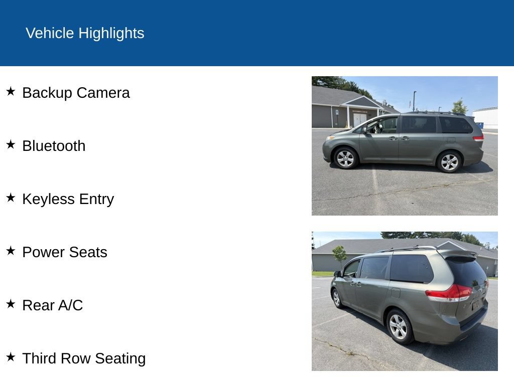 Used 2014 Toyota Sienna LE FWD image 2