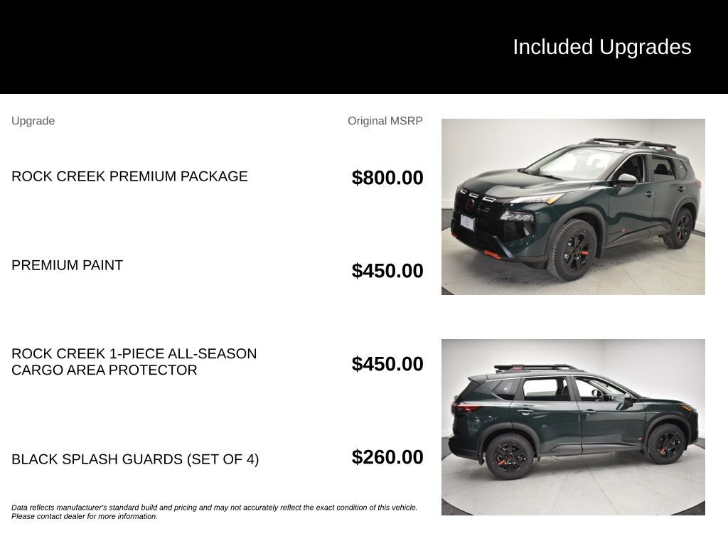 New 2026 Nissan Rogue SV w/ Rock Creek Premium Package AWD/4WD image 21