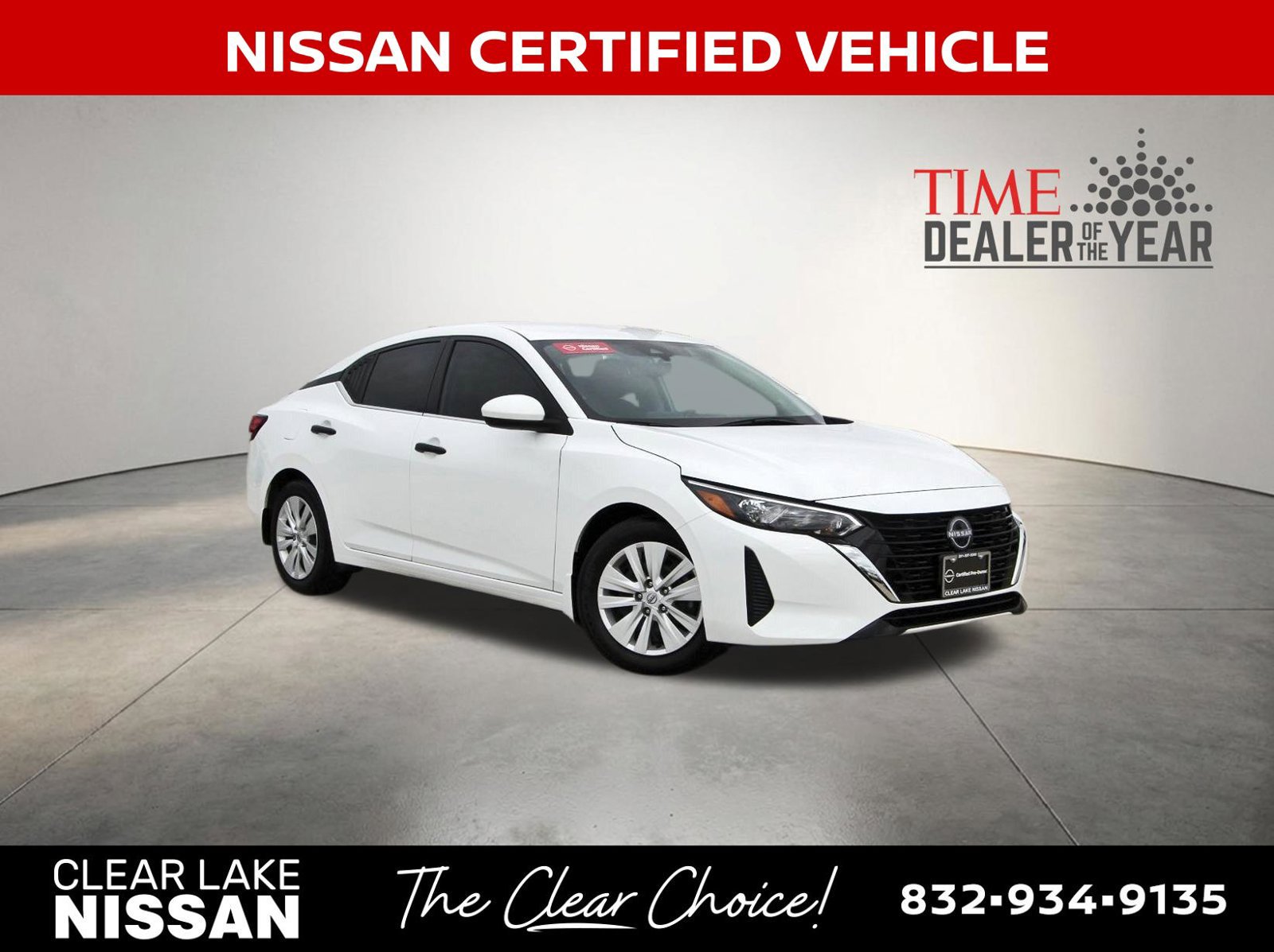 Certified 2025 Nissan Sentra S FWD image 1