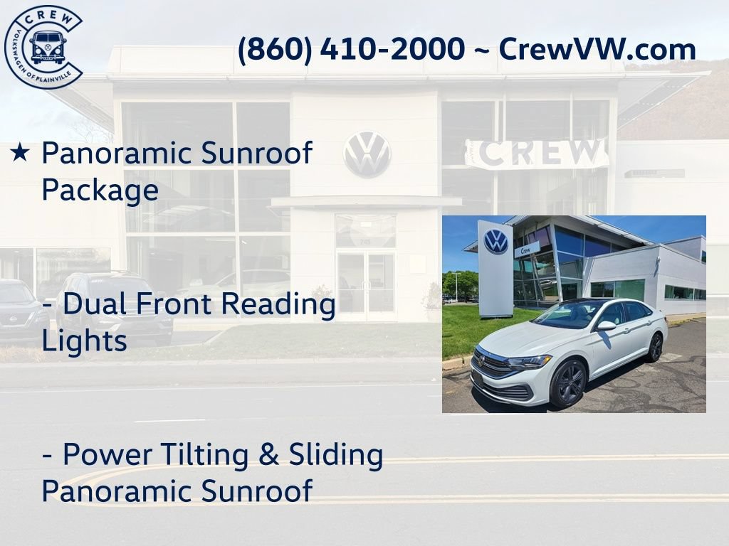 Certified 2024 Volkswagen Jetta SE w/ Panoramic Sunroof Package FWD image 12