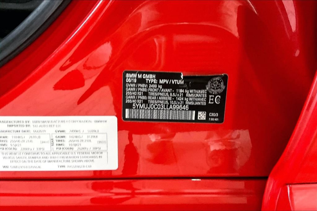 Used 2020 BMW X4 M AWD/4WD image 37