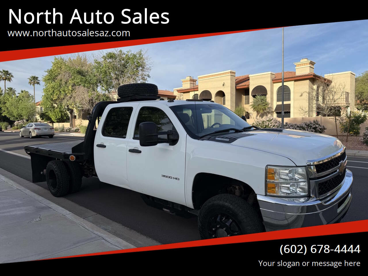 Used 2013 Chevrolet Silverado 3500 W/T w/ Skid Plate Package