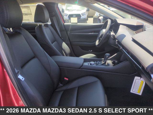 New 2026 MAZDA MAZDA3 s Sport FWD image 14
