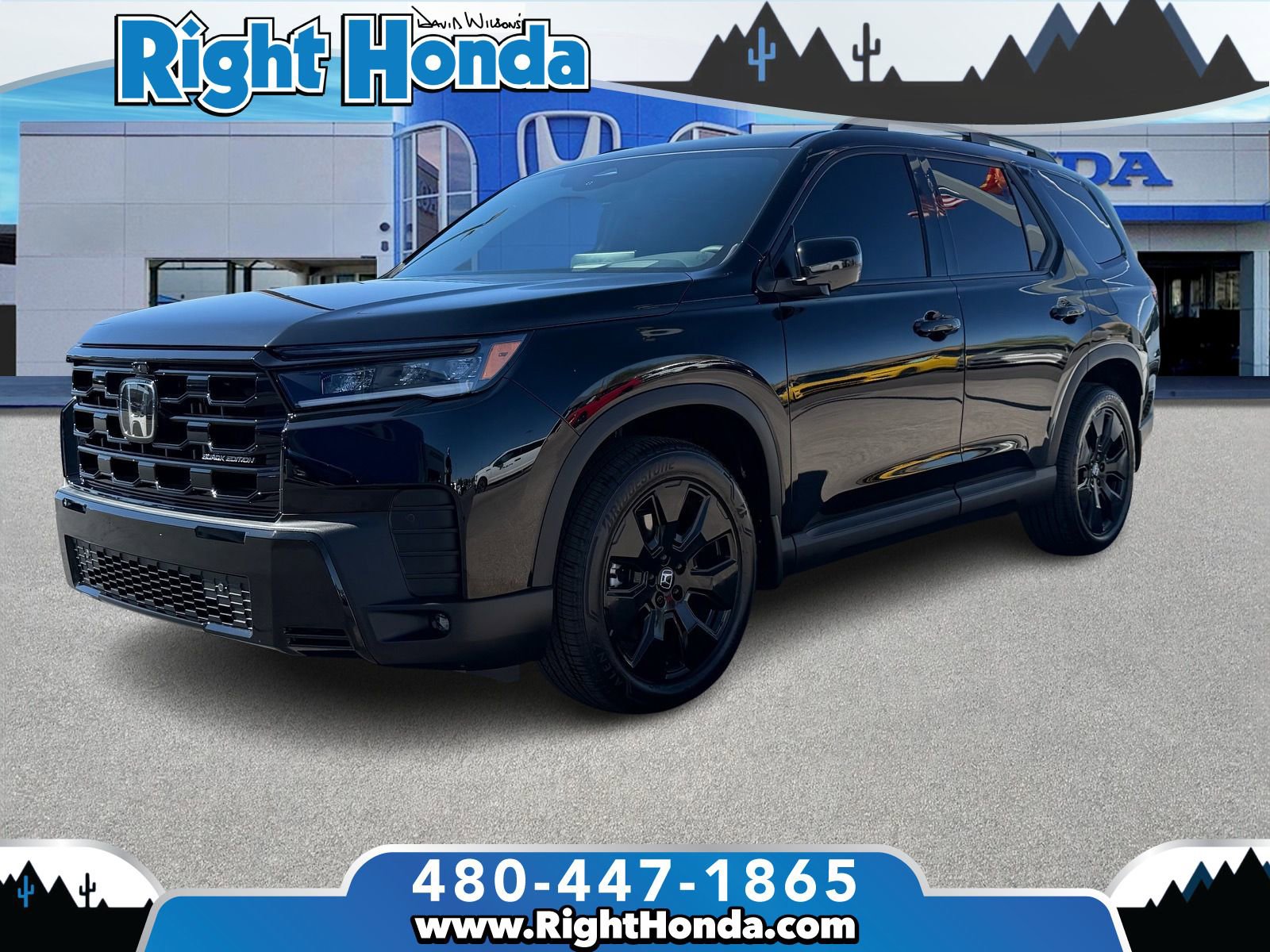 New 2026 Honda Pilot Black Edition image 1