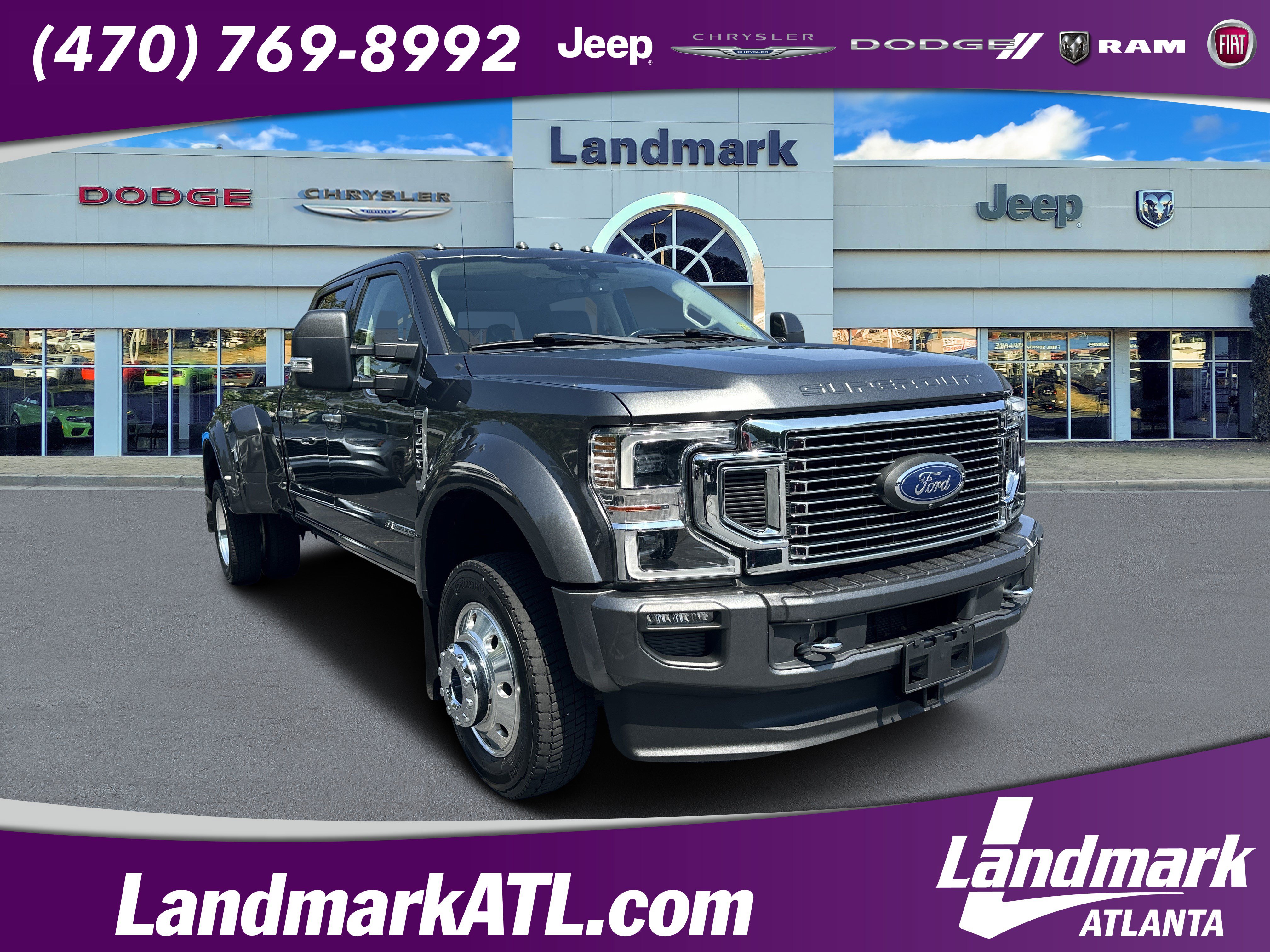 Used 2020 Ford F450 Limited w/ FX4 Off-Road Package AWD/4WD image 1