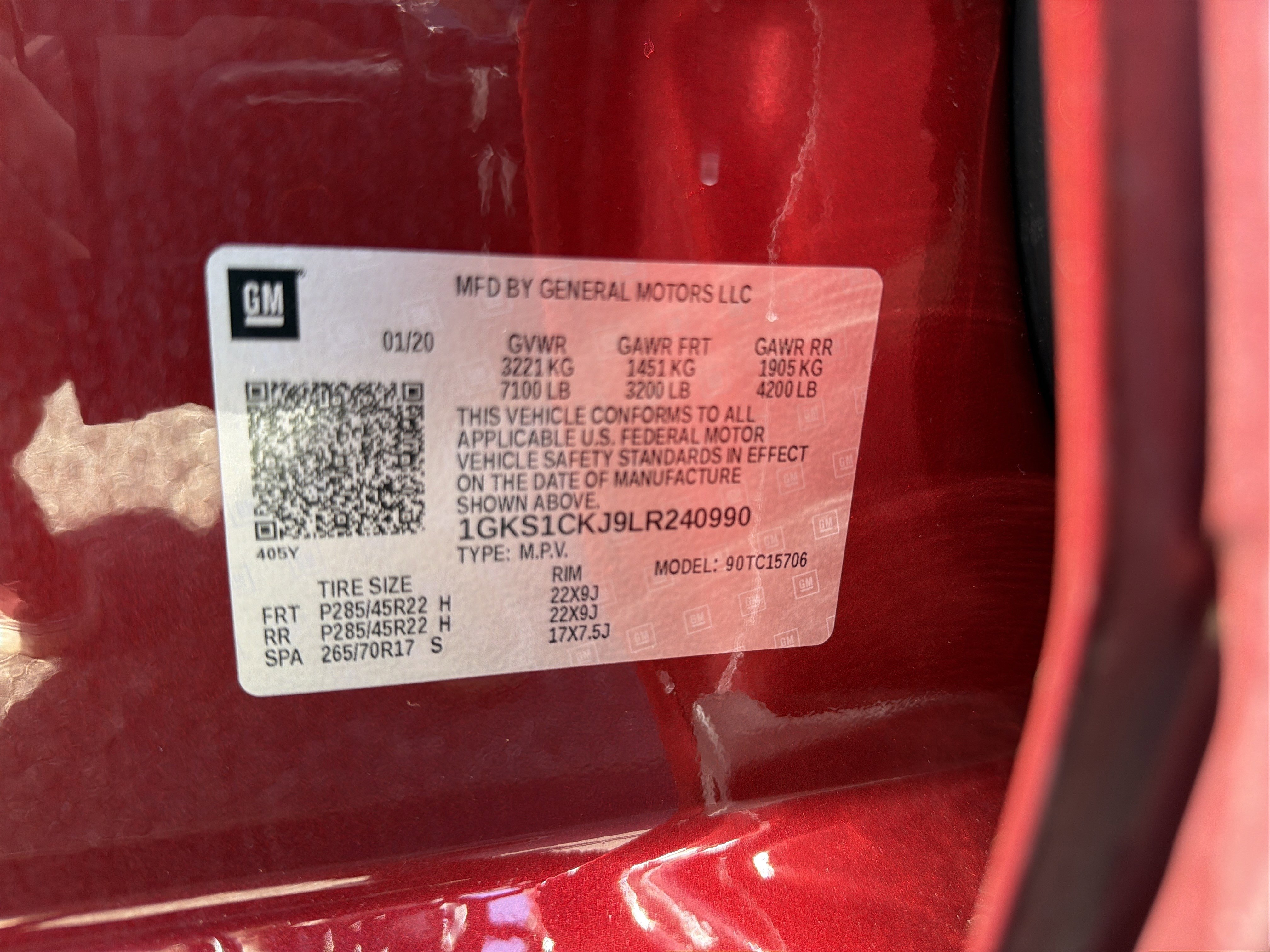 Used 2020 GMC Yukon Denali w/ Open Road Package RWD image 6