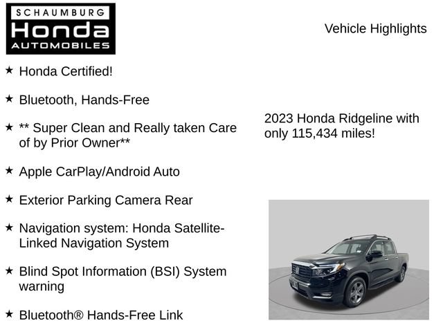Certified 2023 Honda Ridgeline RTL-E image 14