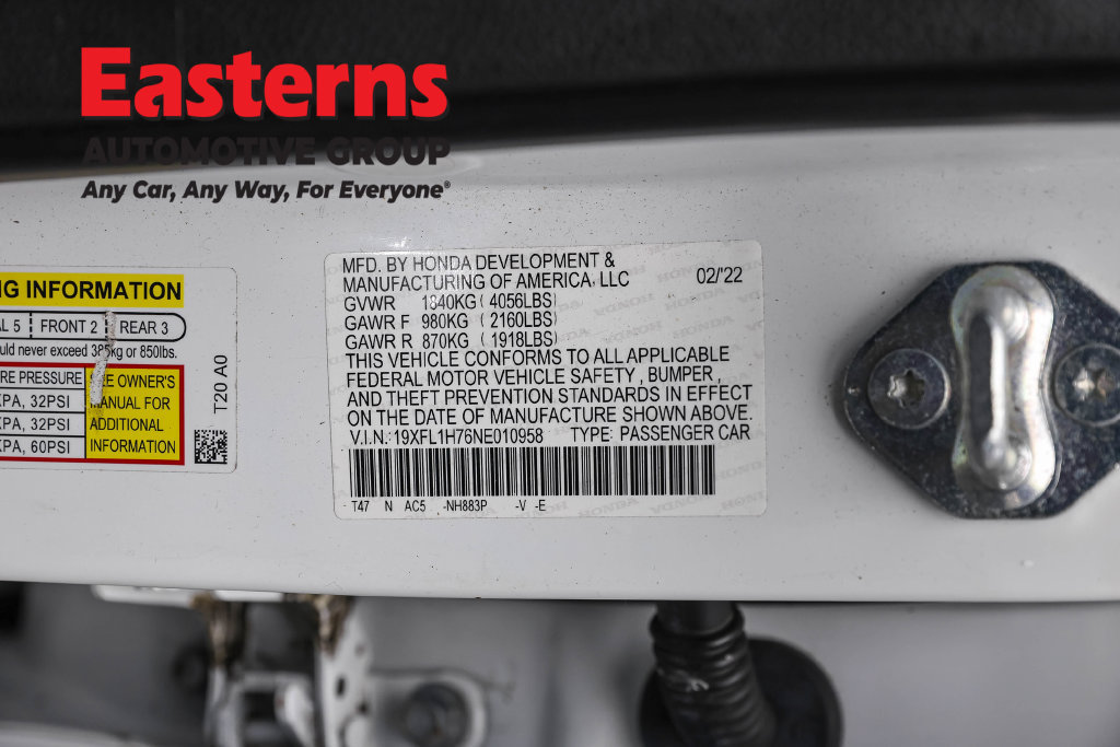 Used 2022 Honda Civic EX-L image 36