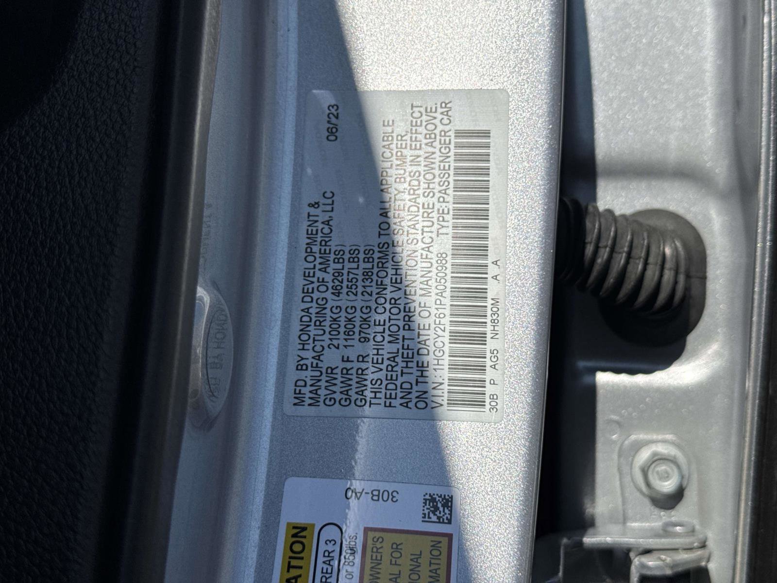 Used 2023 Honda Accord EX-L image 26