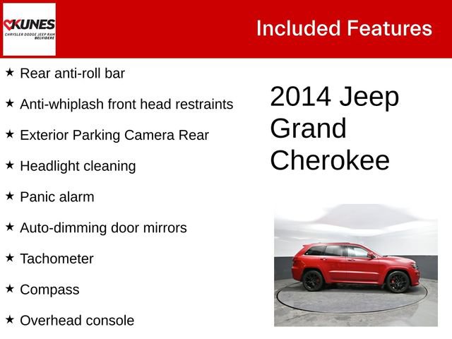 Used 2014 Jeep Grand Cherokee SRT8 w/ Luxury Group II image 3