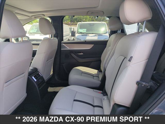 New 2026 MAZDA CX-90 3.3 Turbo w/ Premium Sport Pkg AWD/4WD image 12